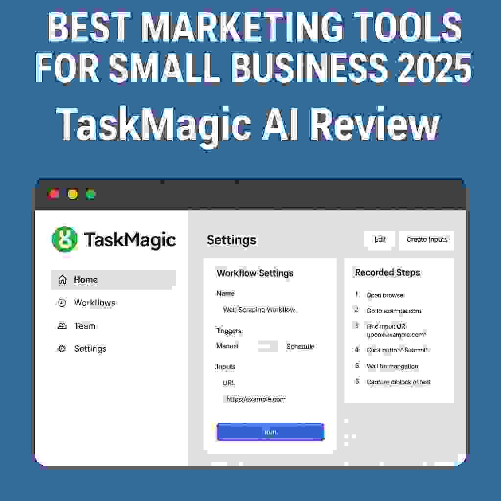 best marketing tools for small business 2025