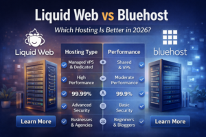Bluehost vs Liquid Web comparison